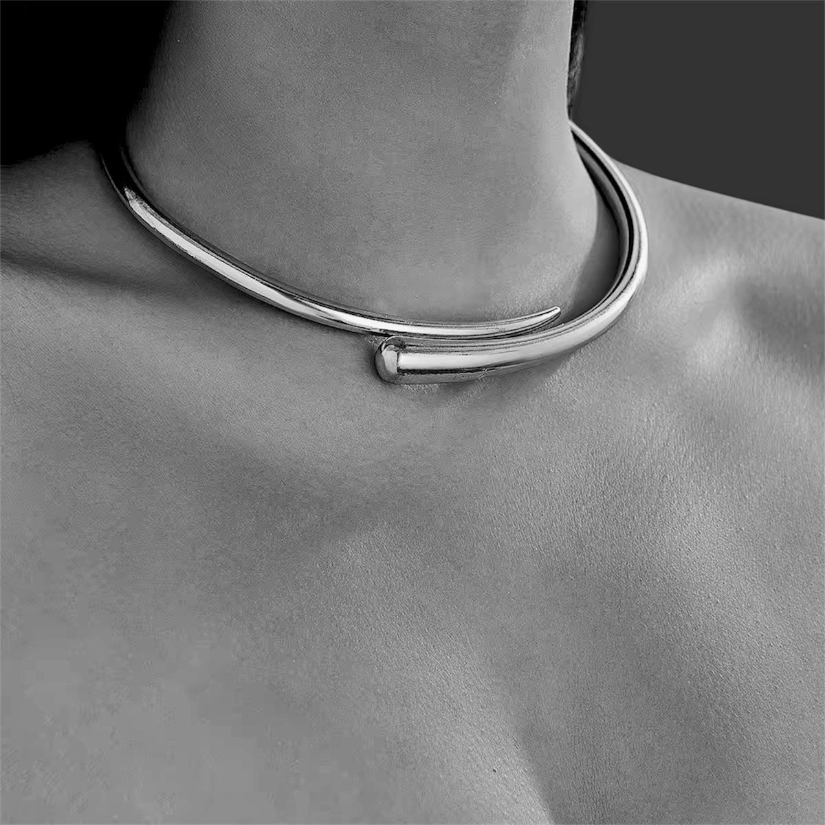 Raven Necklace - 18K W/Gold Plated