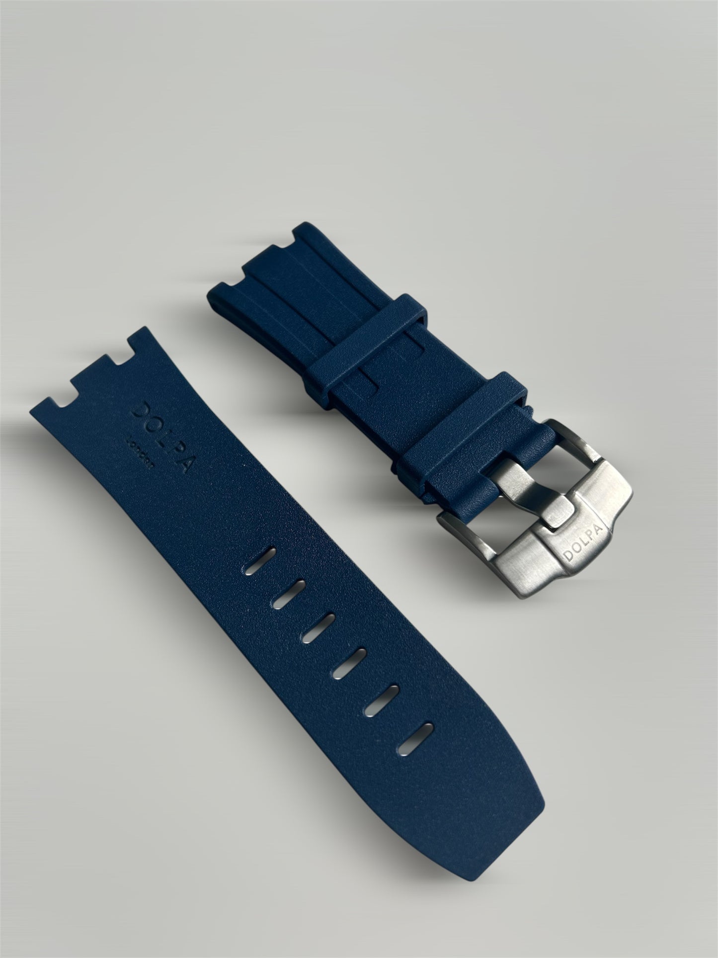 Dolpa Navy Blue Audemars Piguet AP 28mm Royal Oak Rubber Watch Strap 15710 15703