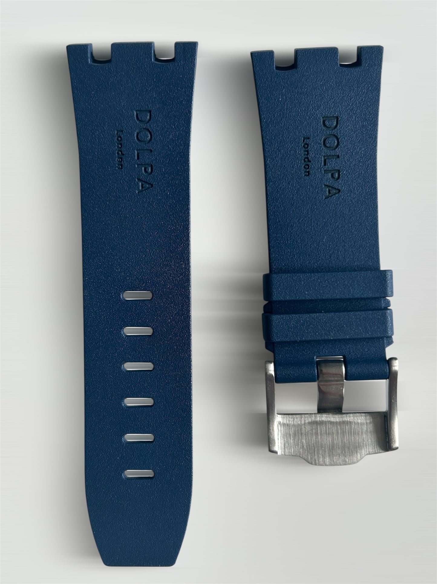 Dolpa Navy Blue Audemars Piguet AP 28mm Royal Oak Rubber Watch Strap 15710 15703