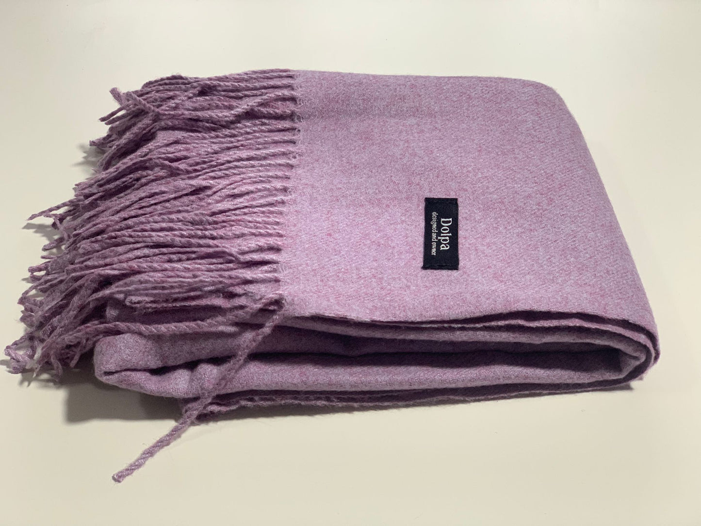 Luxury Cashmere Pashmina Lavender Scarf
