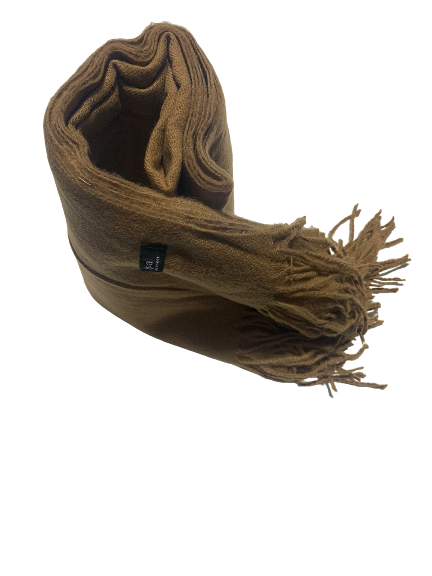 Luxury Cashmere Pashmina Caramel Scarf