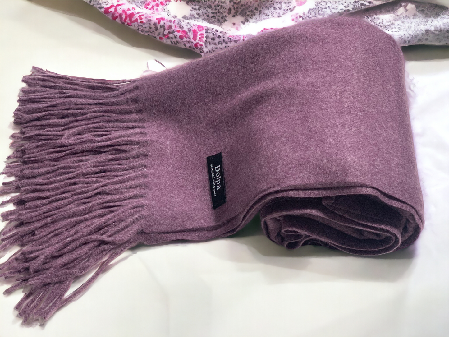 Luxury Cashmere Pashmina Lavender Scarf