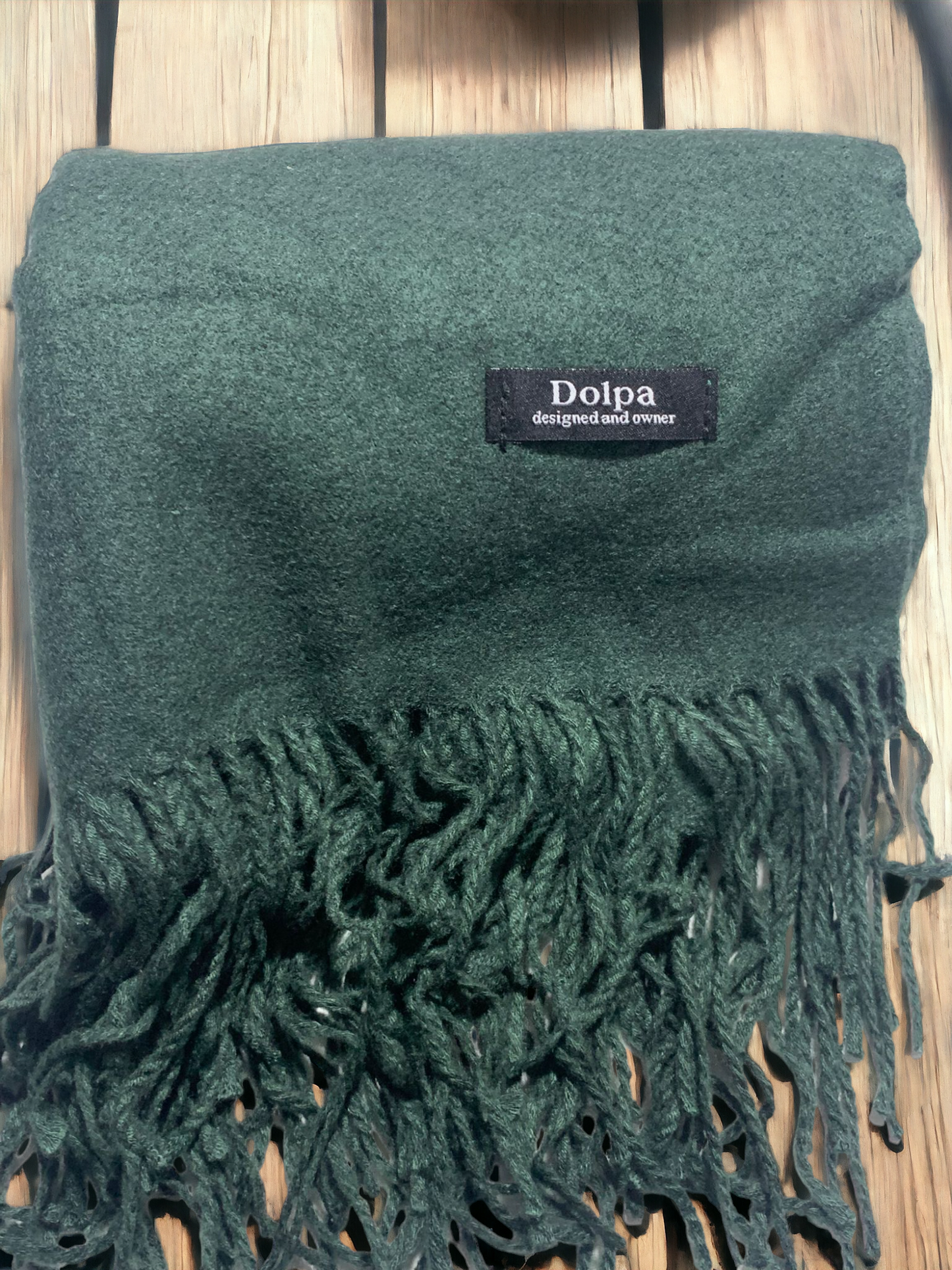 Luxury Cashmere Pashmina Slate Grey Scarf