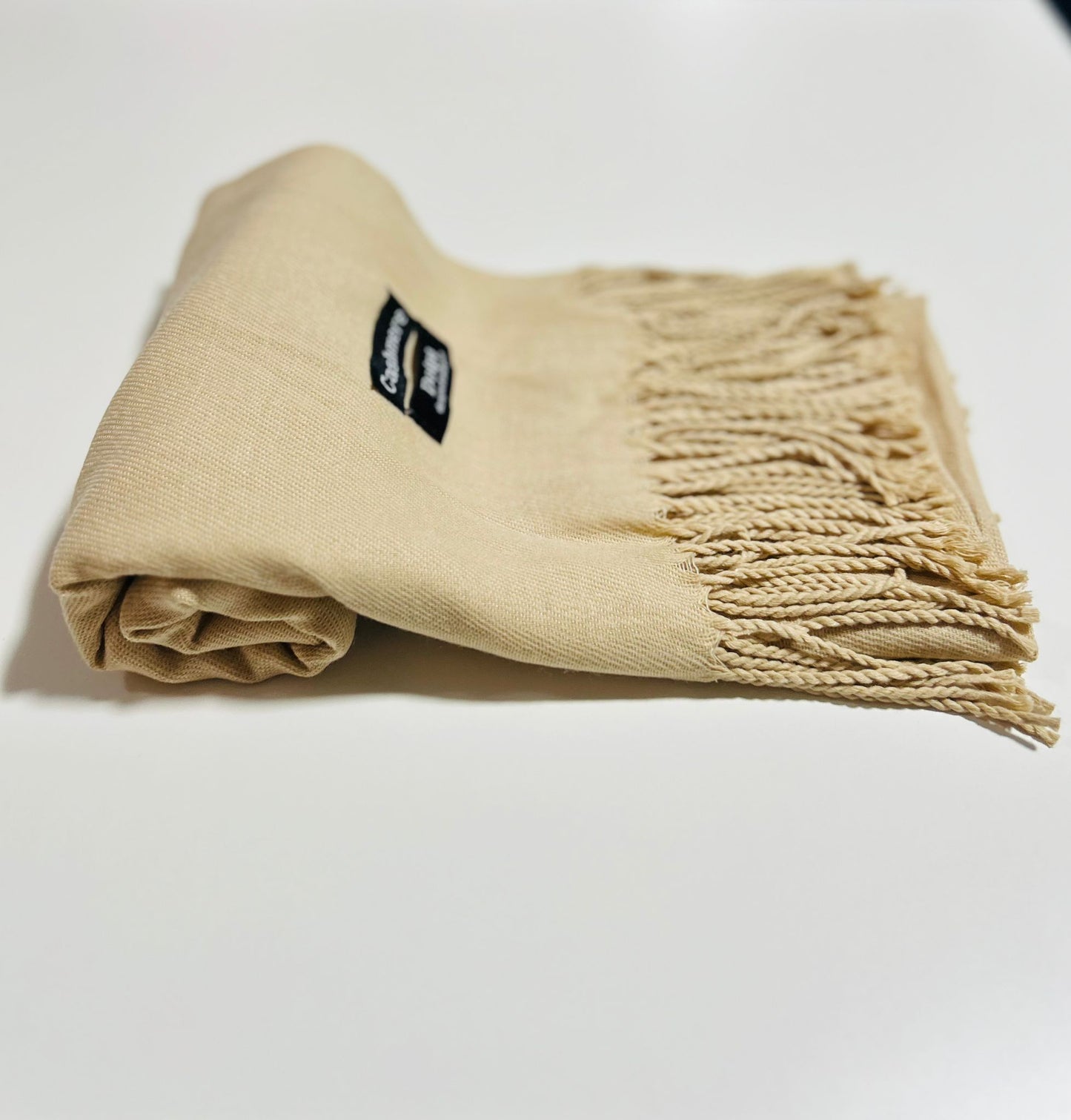 Luxury Cashmere Pink Scarf 230 Grams