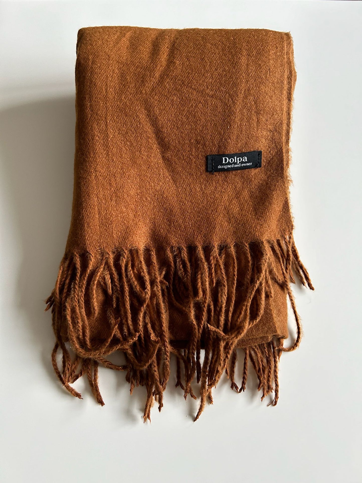 Luxury Cashmere Pashmina Maroon Scarf