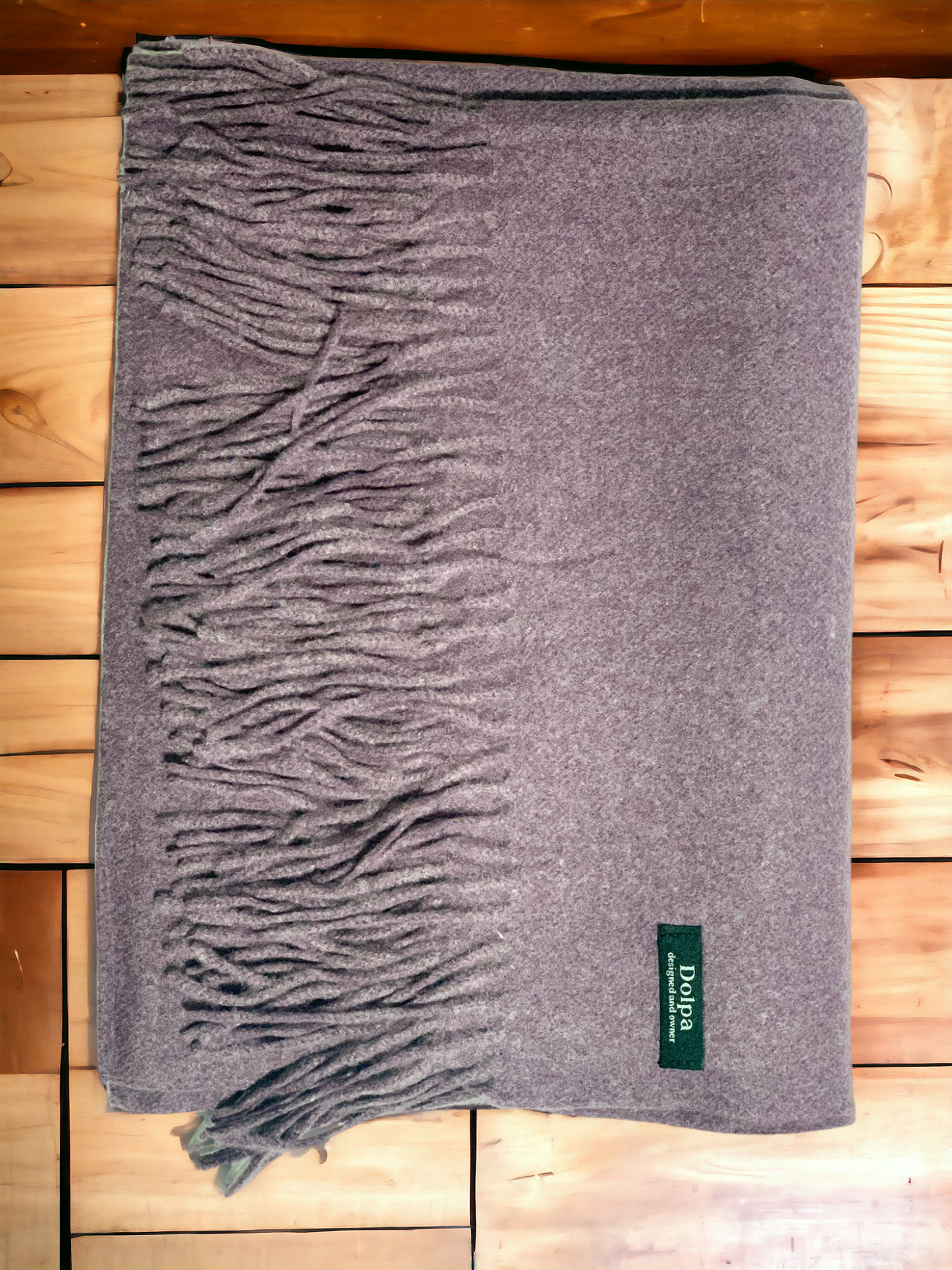 Luxury Cashmere Pashmina Lavender Scarf