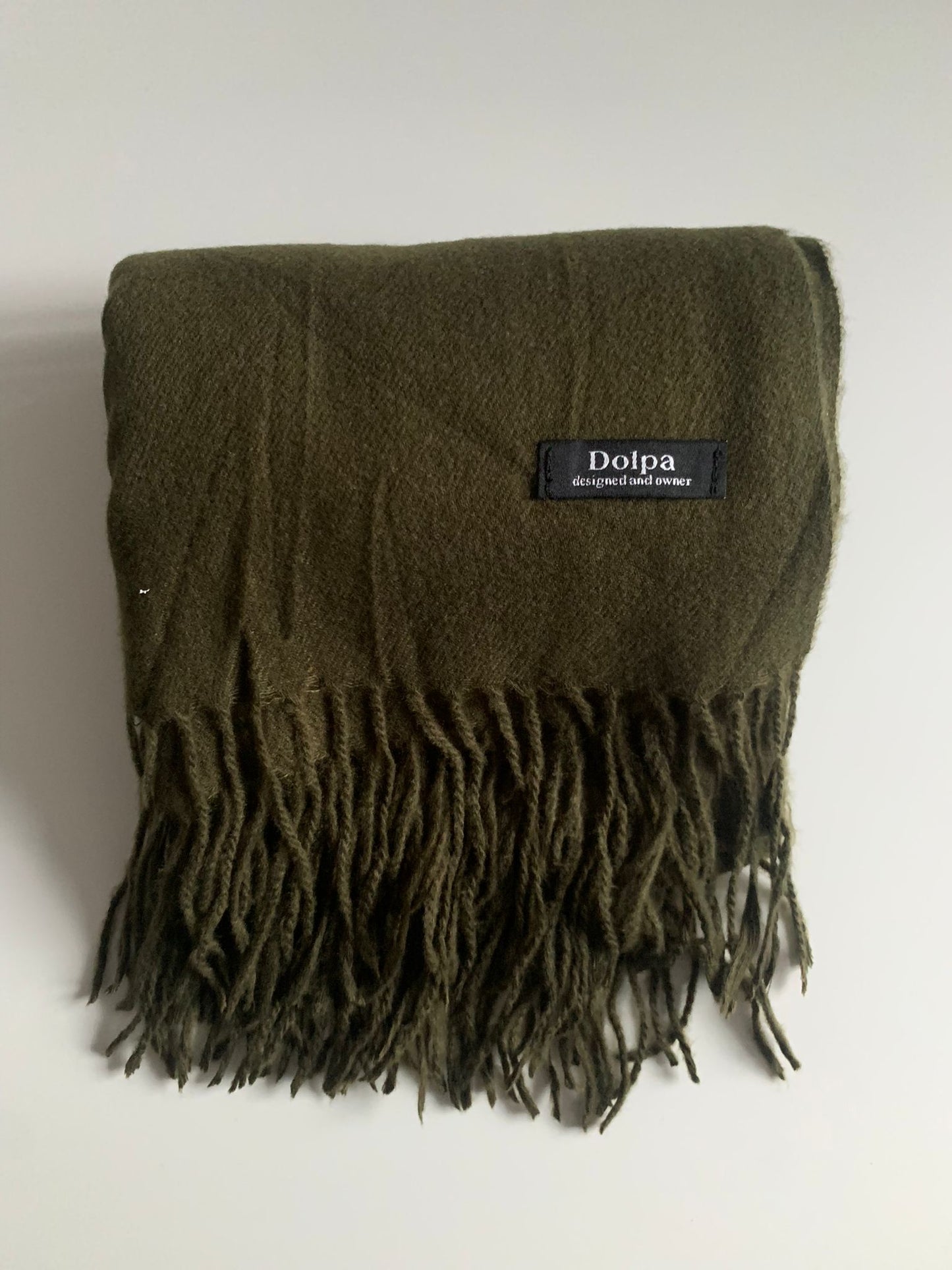 Luxury Cashmere Pashmina Dark Grey Scarf