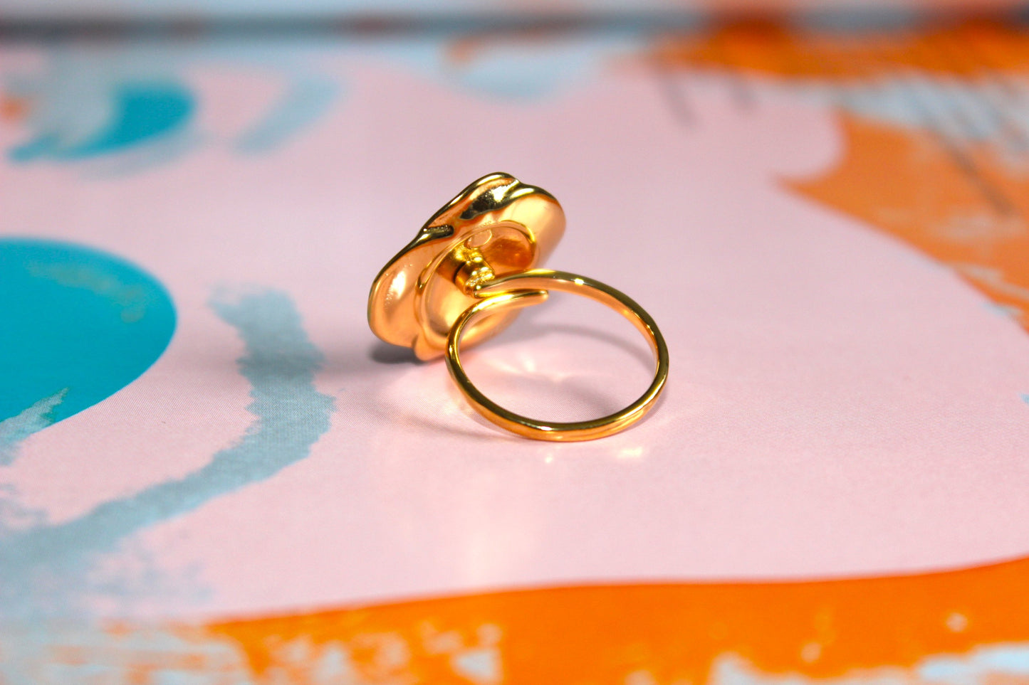 Gold Flower Ring