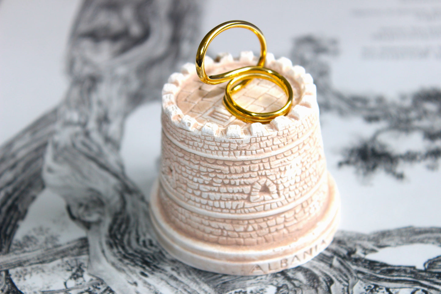 Geometric Ring / 18K Gold Plated
