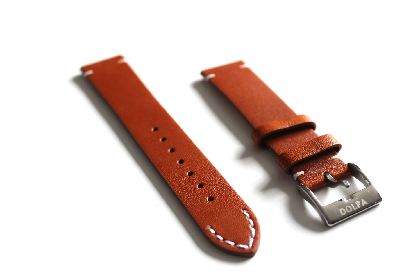 Dolpa Brown Handmade Luxury Watch Strap 20mm