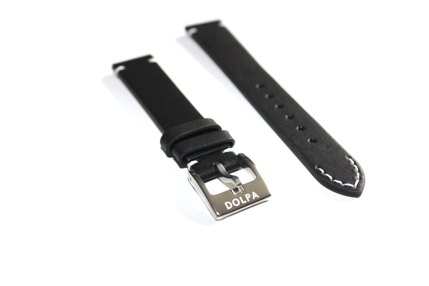 Dolpa Black Handmade Luxury Watch Strap 16mm