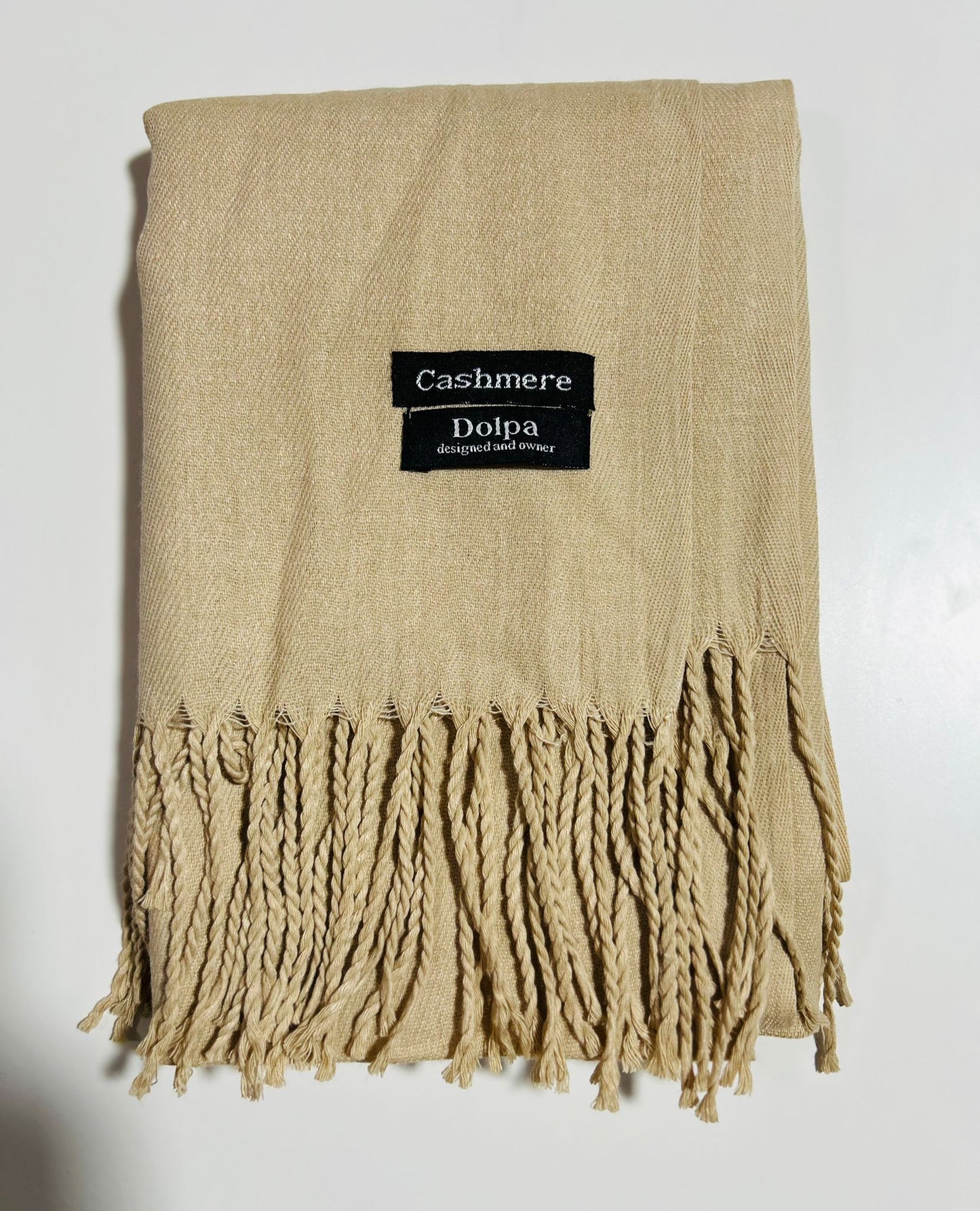 Luxury Cashmere Pink Scarf 230 Grams