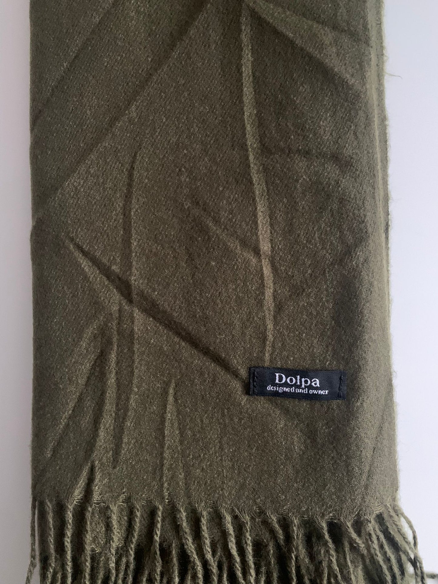Luxury Cashmere Pashmina Dark Grey Scarf