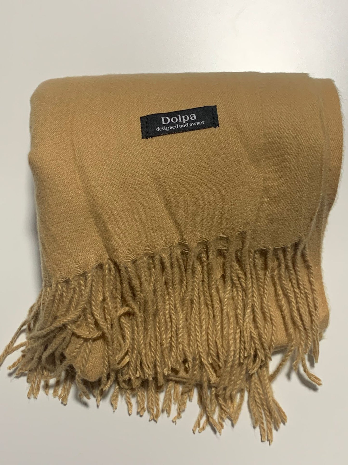 Luxury Cashmere Pashmina Camel Scarf