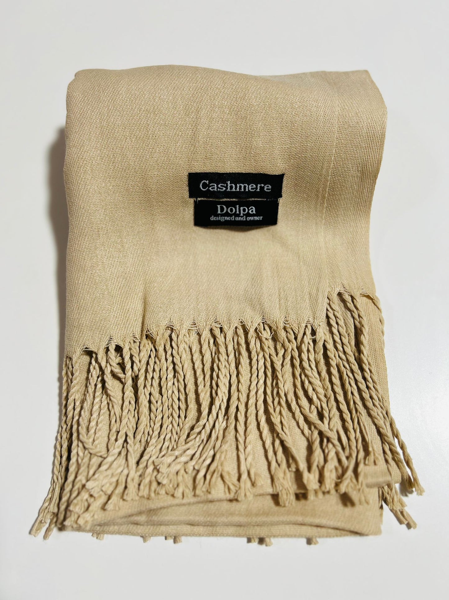 Luxury Cashmere Pink Scarf 230 Grams