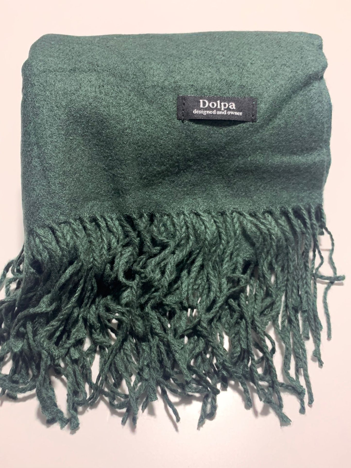 Luxury Cashmere Pashmina Slate Grey Scarf