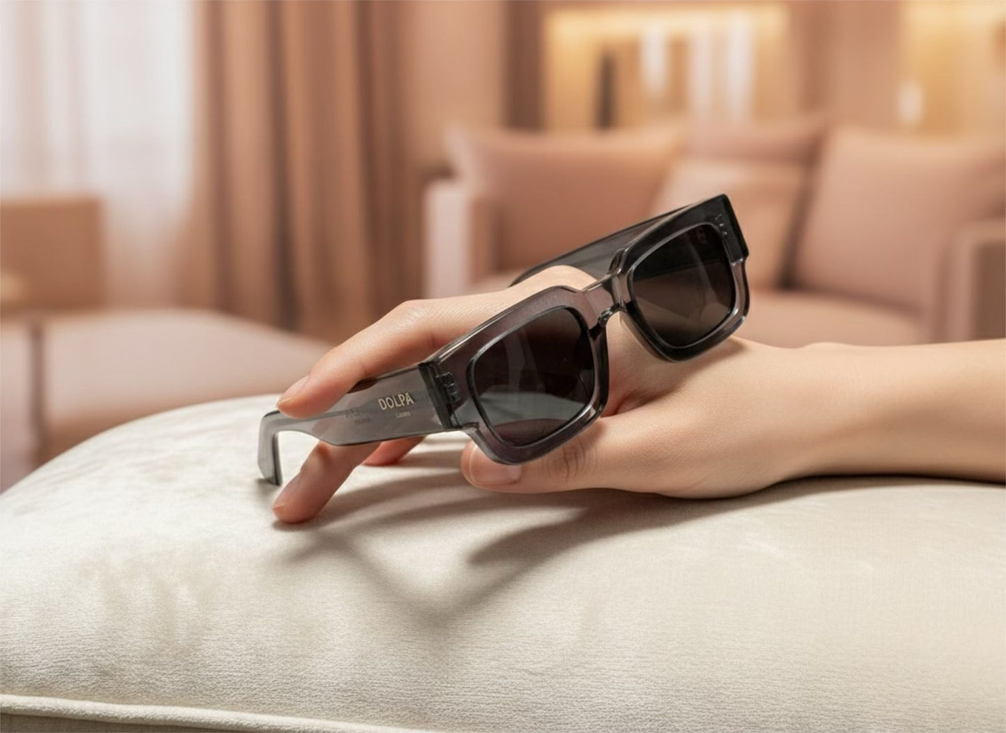 Luxury with Dolpa London Brown Sunglass