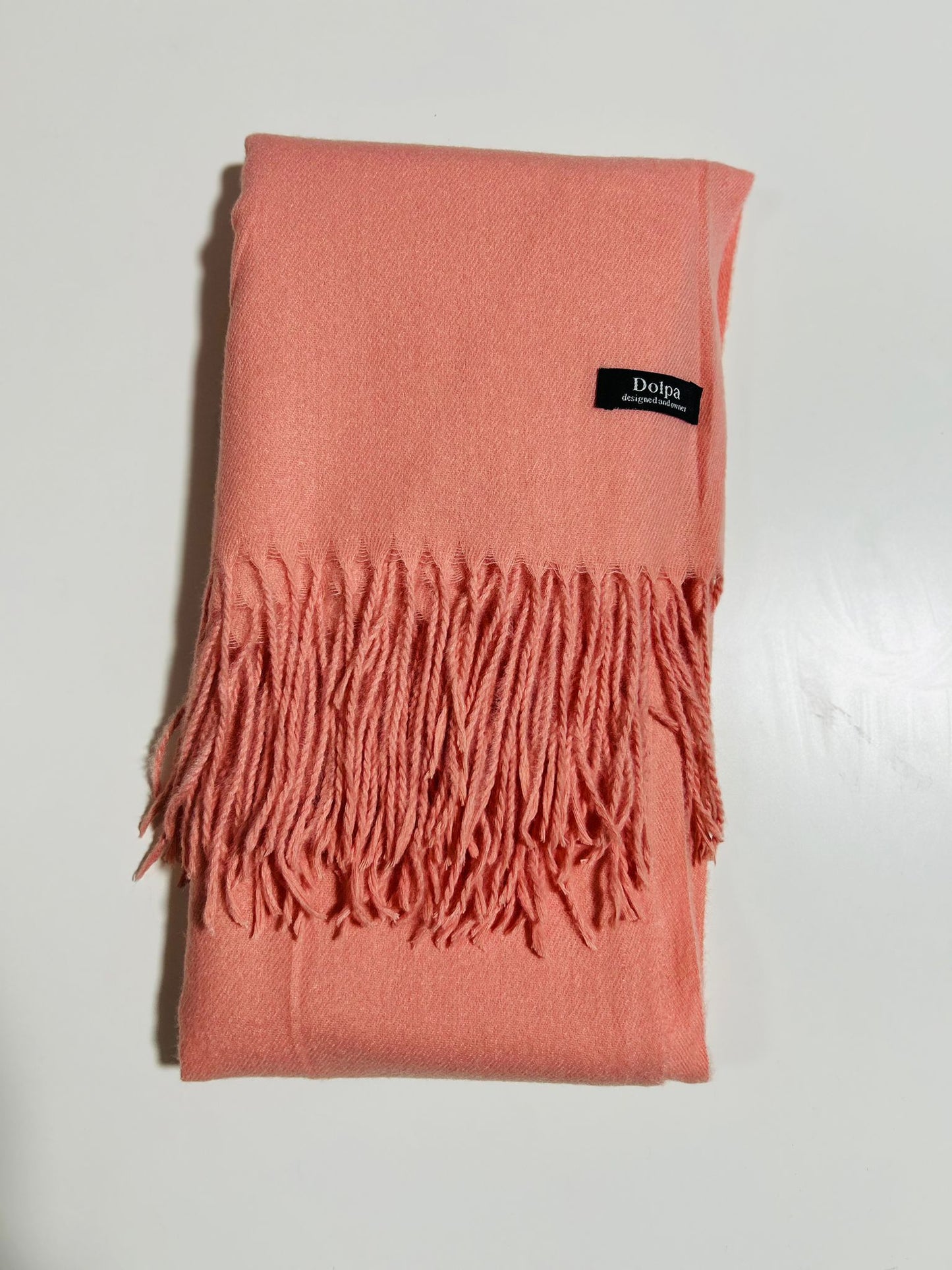 Luxury Cashmere Pashmina Pink Scarf