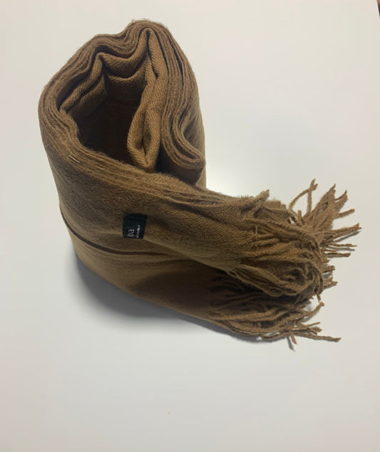 Luxury Cashmere Pashmina Caramel Scarf
