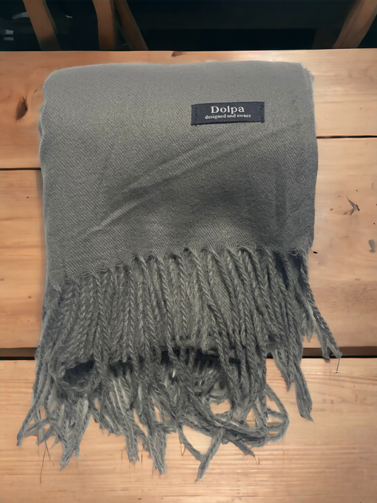 Luxury Cashmere Pashmina  Grey Scarf