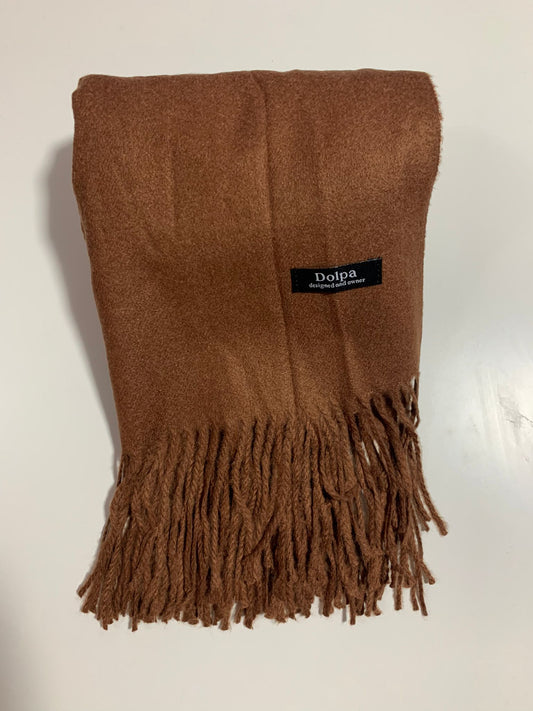 Luxury Cashmere Pashmina Coffee Scarf