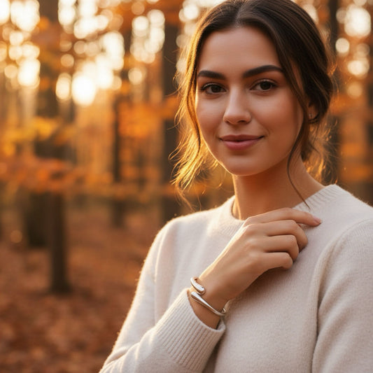 Tear Drop Bangle 18K W/Gold Plated