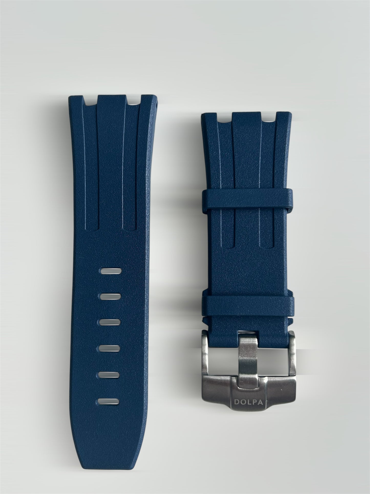 Dolpa Navy Blue Audemars Piguet AP 28mm Royal Oak Rubber Watch Strap 15710 15703
