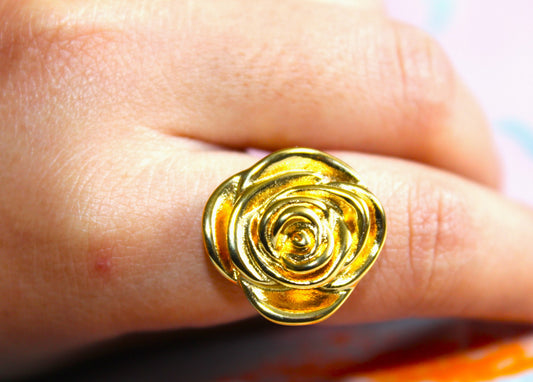 Gold Flower Ring