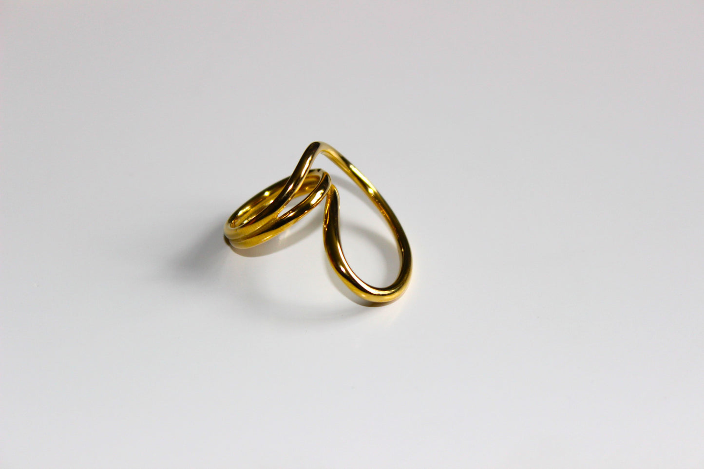 Geometric Ring / 18K Gold Plated