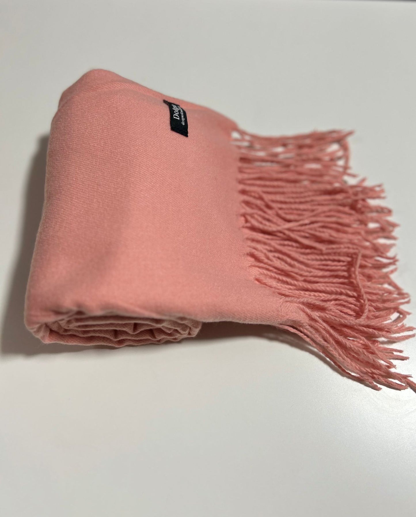 Luxury Cashmere Pashmina Pink Scarf